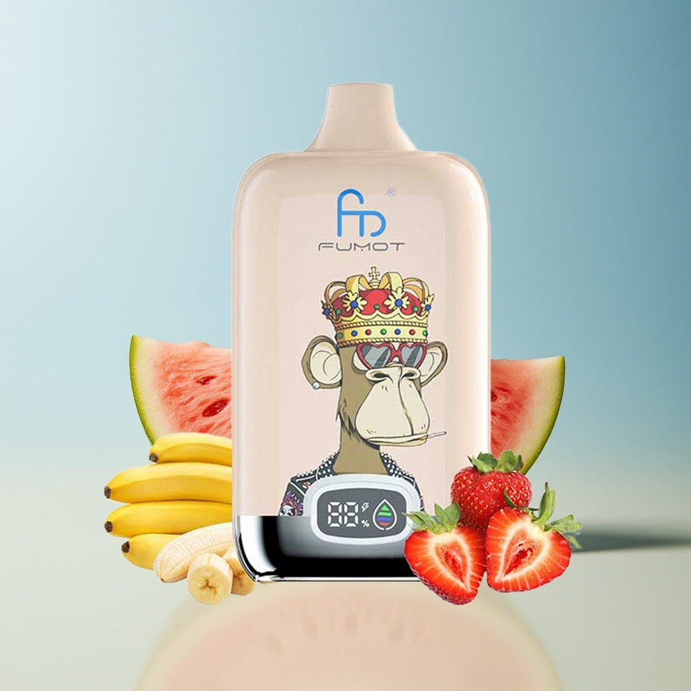 Veleprodaja Slovenija Fumot Tornado Digital Box 12000 Puffs Melonova Ledena 20ml 550mAh
