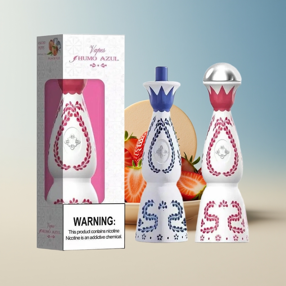 Veleprodaja Slovenija HUMO Azul 15000 Puffs Jagoda Medved 20mL 5 Nikotina