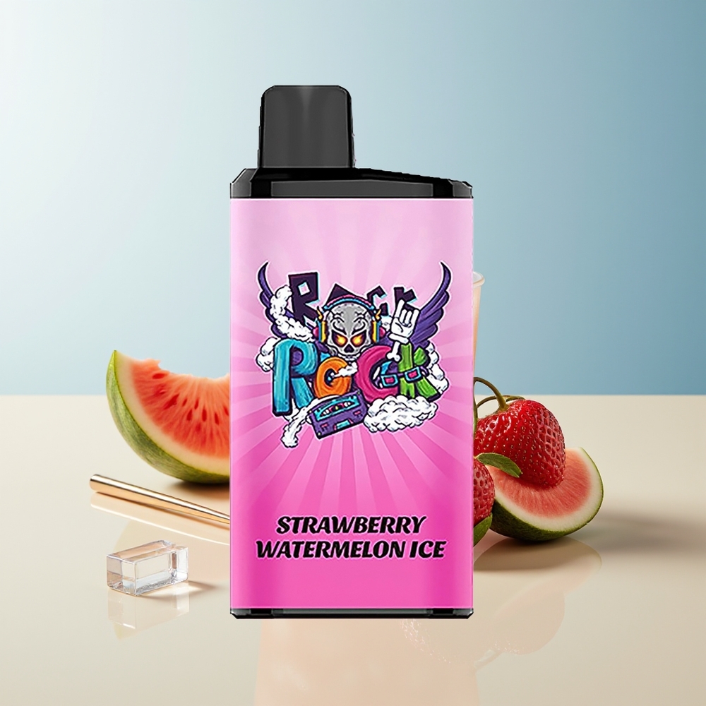 Veleprodaja Slovenija IGET Bar Pro 10000 Puffs + 2000 mAh Jagoda Lubenica Led Vape