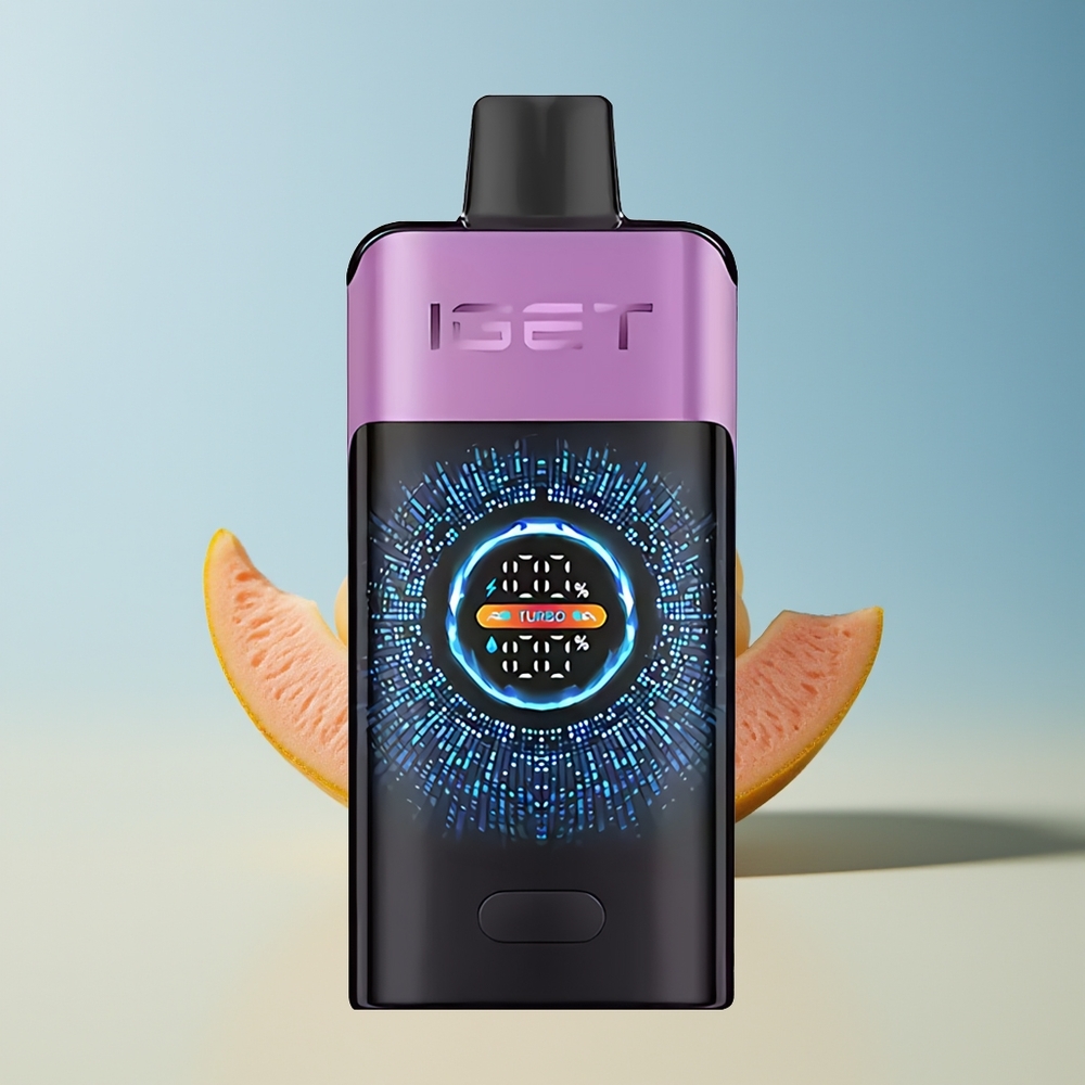 Veleprodaja Slovenija IGET ONE 12000 Puffs Curved Screen Vape Grozdje Chupa Chups 2700 mAh