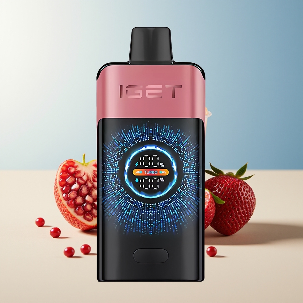 Veleprodaja Slovenija IGET ONE 12000 Puffs Dual Mesh Jagoda Granatnik Led