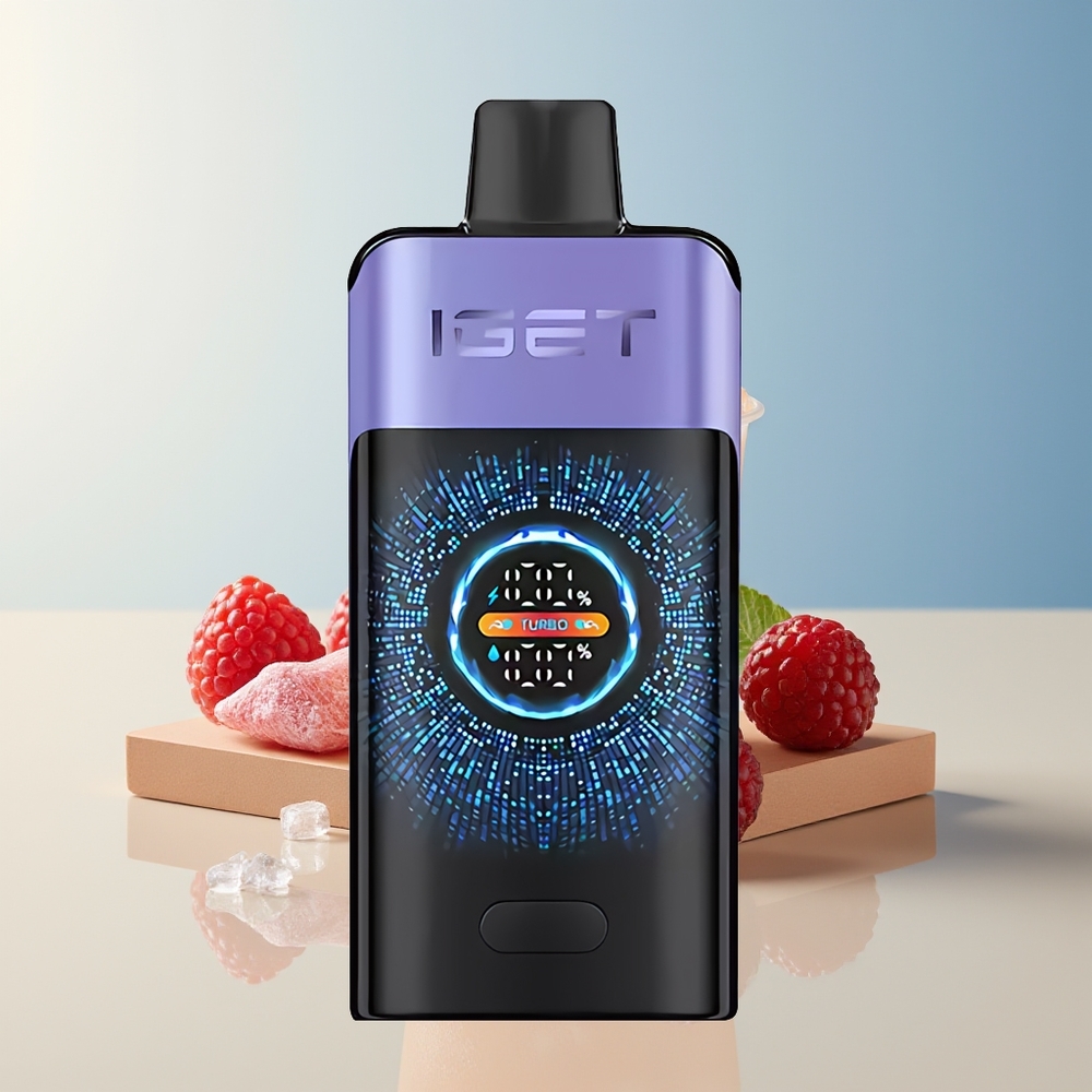 Veleprodaja Slovenija IGET ONE 12000 Pufi Vape Malina Grozdje Led Dual Mesh Coil