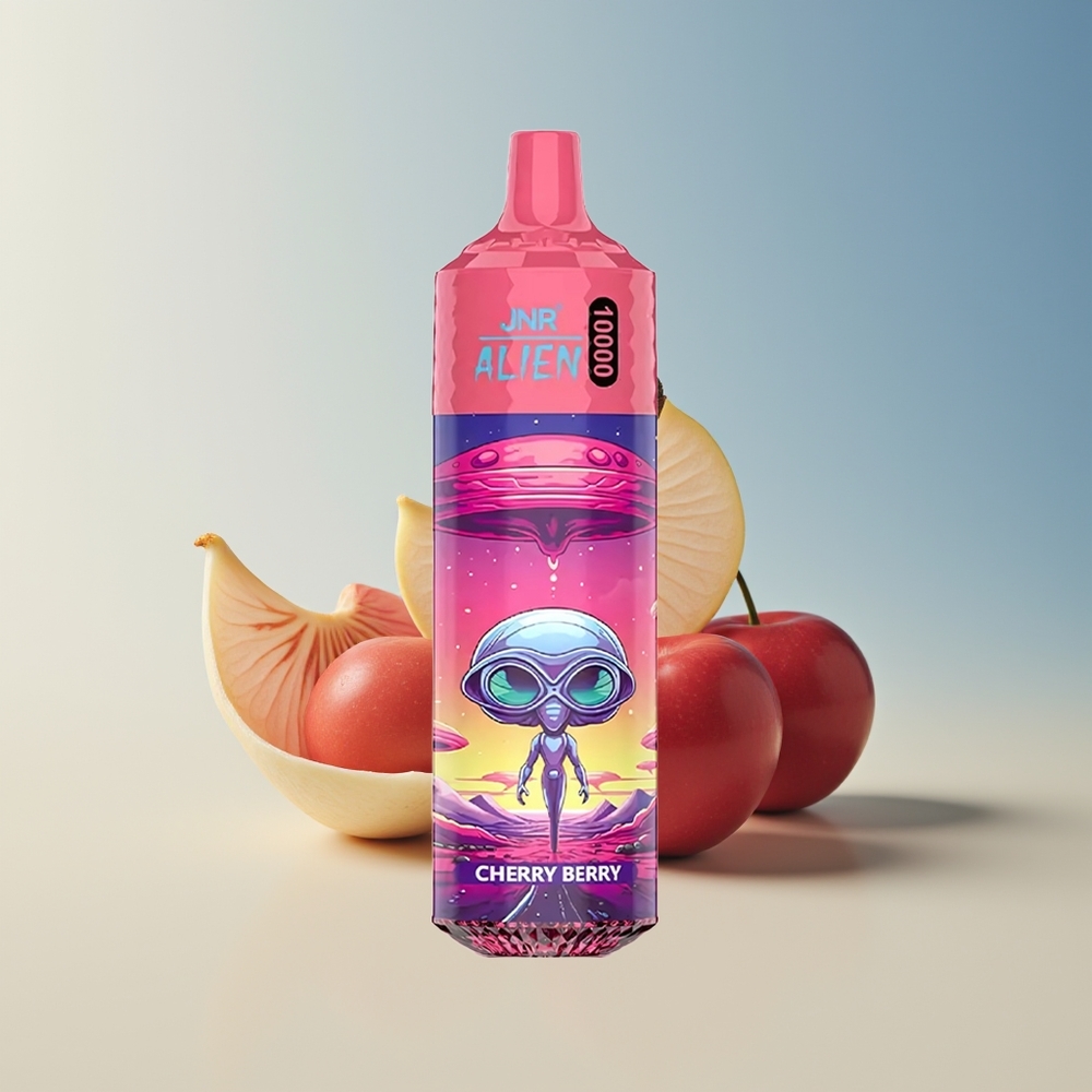 Veleprodaja Slovenija JNR Alien 10000 Puffov Češnja Jagoda 850mAh RGB