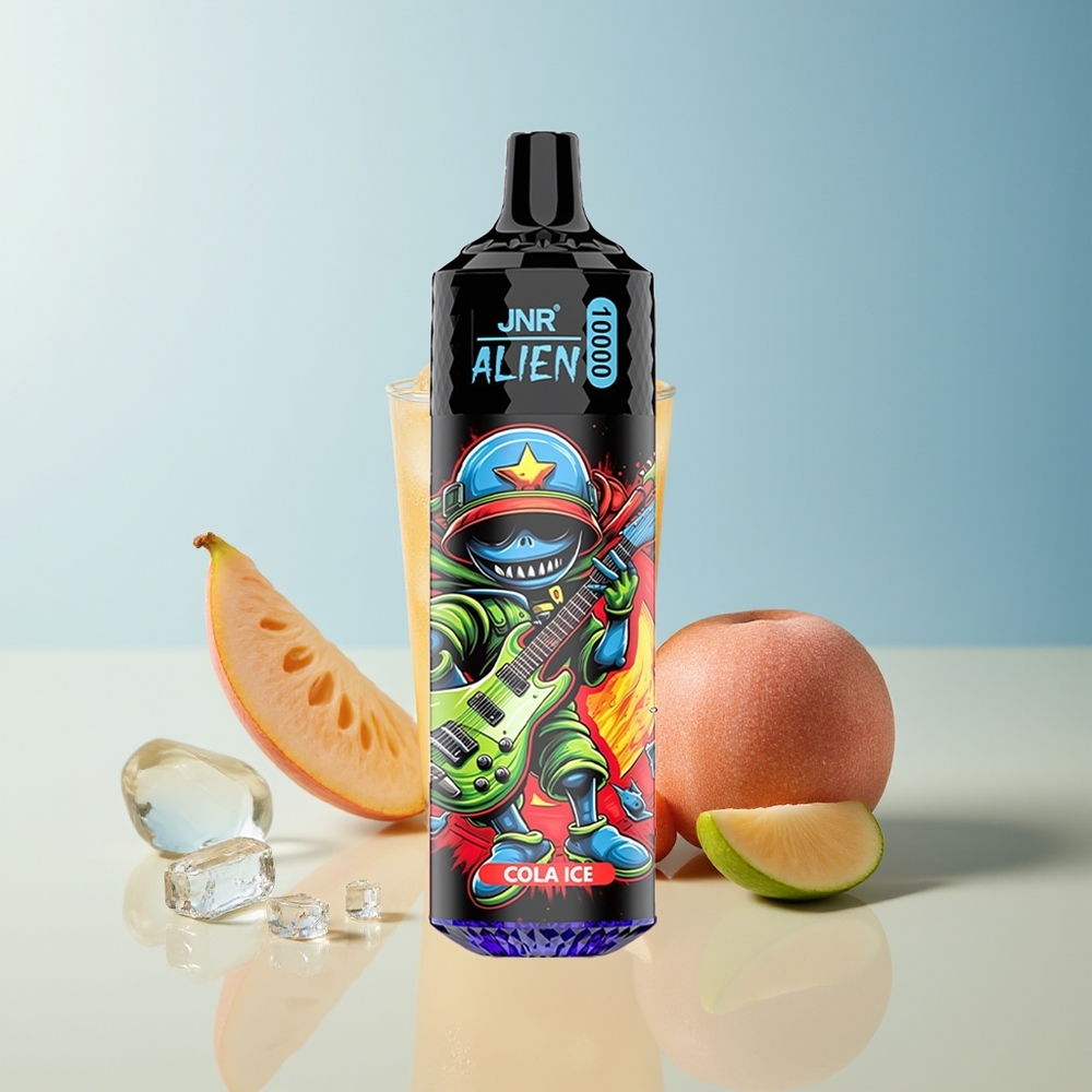 Veleprodaja Slovenija JNR Alien 10000 Puffs Cola Ledva 850mAh Type-C