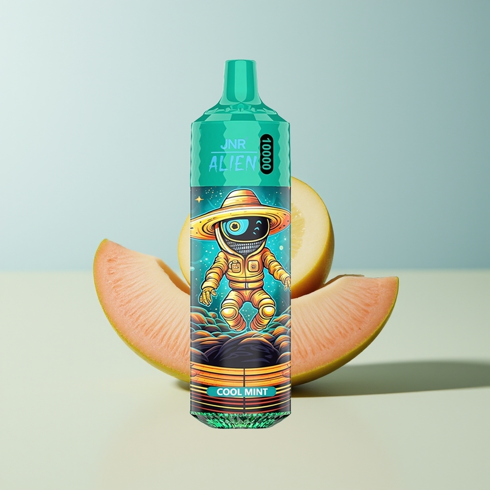 Veleprodaja Slovenija JNR Alien 10000 Puffs Cool Mint (Mintova hladilna) 850mAh RGB