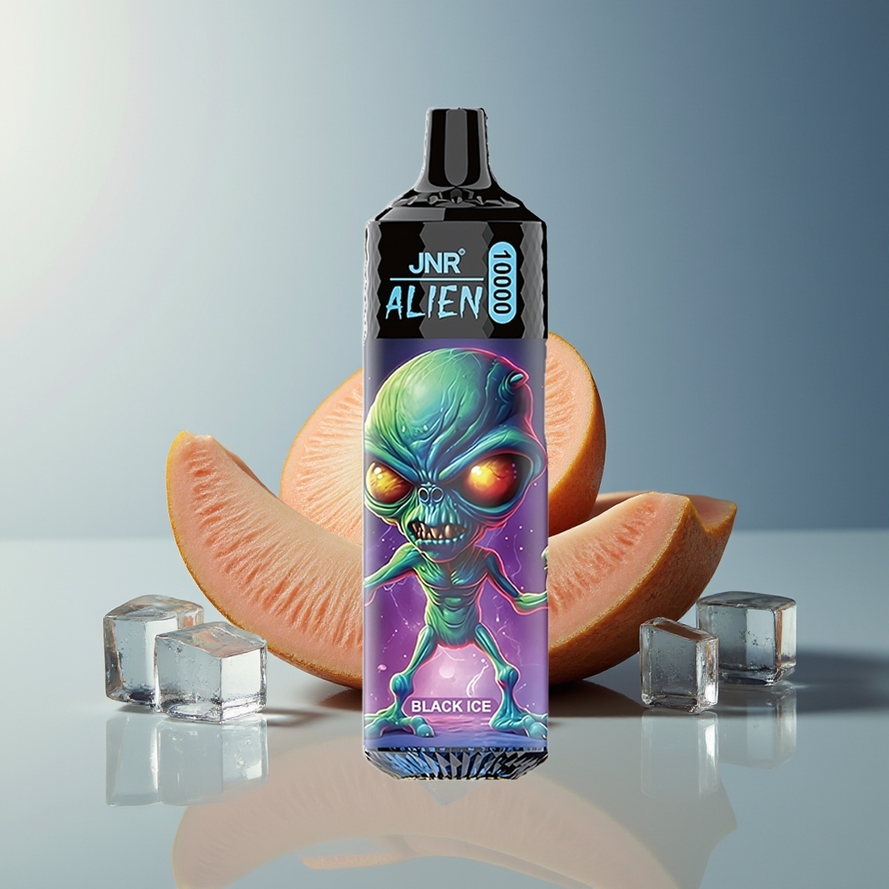 Veleprodaja Slovenija JNR Alien 10000 Puffs Črni Leden 850mAh RGB