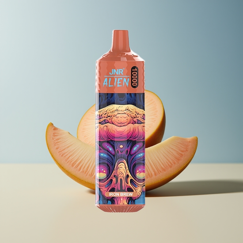 Veleprodaja Slovenija JNR Alien 10000 Puffs Železni Napoj RGB LED Tip-C Hitro Polnjenje