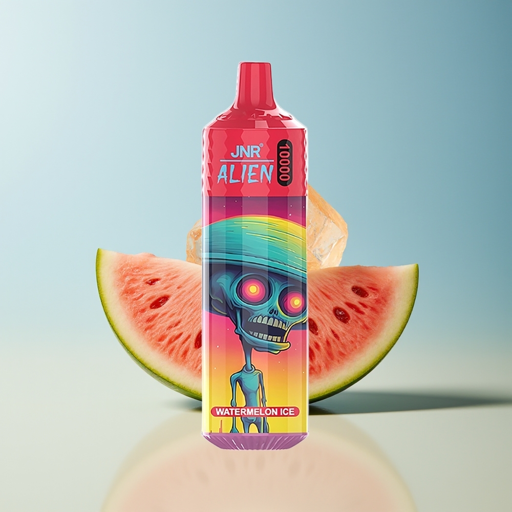Veleprodaja Slovenija JNR Alien 10000 Pufov Arbuz Led 850mAh RGB