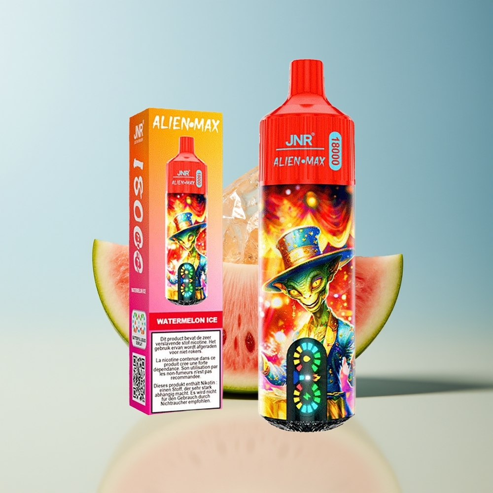 Veleprodaja Slovenija JNR Alien Max 18000 Puffs Dual Core Watermelon Ice 28ml