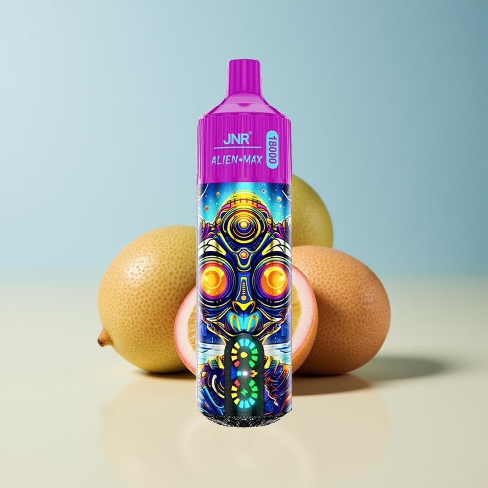 Veleprodaja Slovenija JNR Alien Max 18000 Puffs Dual Mesh Kiwi Pasijonka Guava 28ml