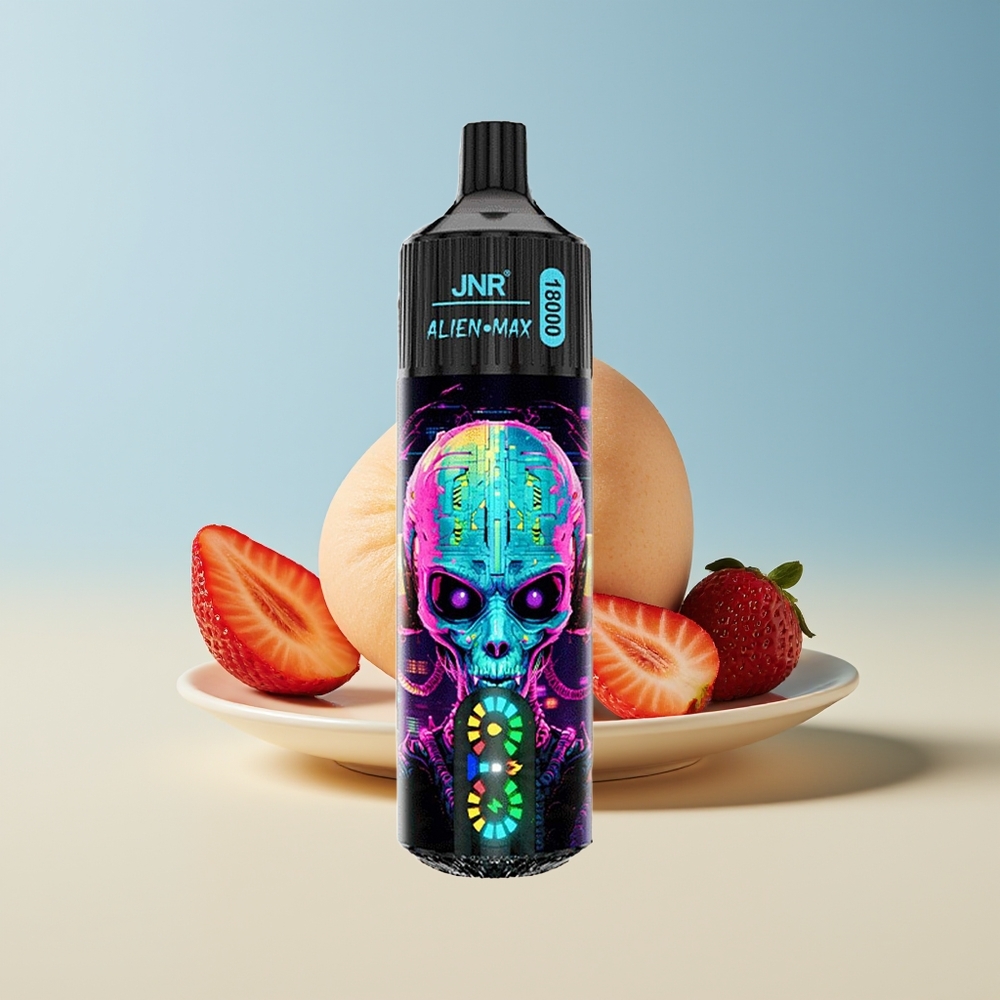 Veleprodaja Slovenija JNR Alien Max 18000 Puffs Hubba Bubba Jagoda Dual Mesh Coil Type-C