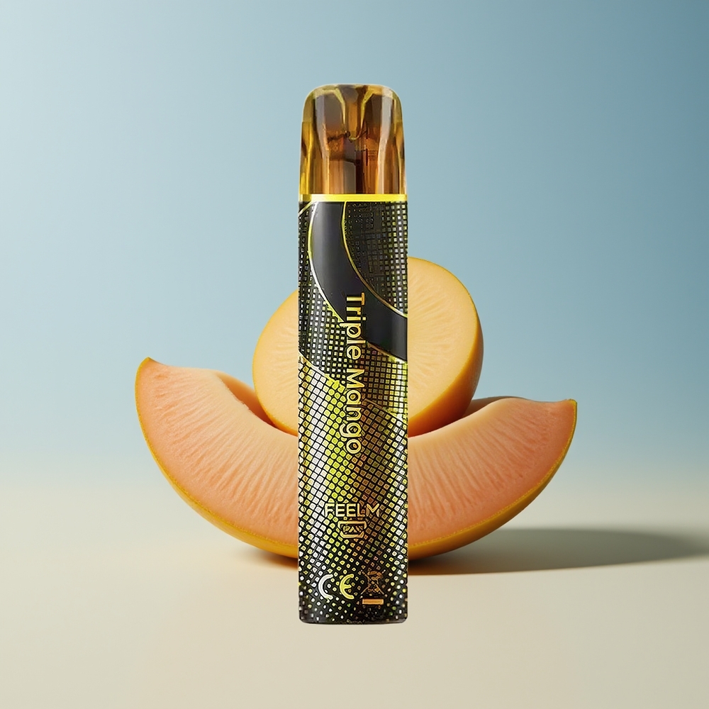 Veleprodaja Slovenija JNR BlackGolden 800 Puffs Trojni Mango 550mAh 2 Nikotina