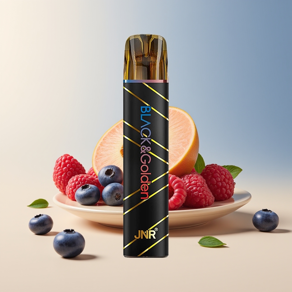 Veleprodaja Slovenija JNR BlackGolden 800 Pufi Borovnica Kisla Malina 550mAh 2ml