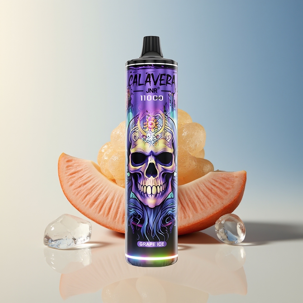 Veleprodaja Slovenija JNR Calavera 11000 Puffs Vape Grozdni Led 850 mAh 21ml