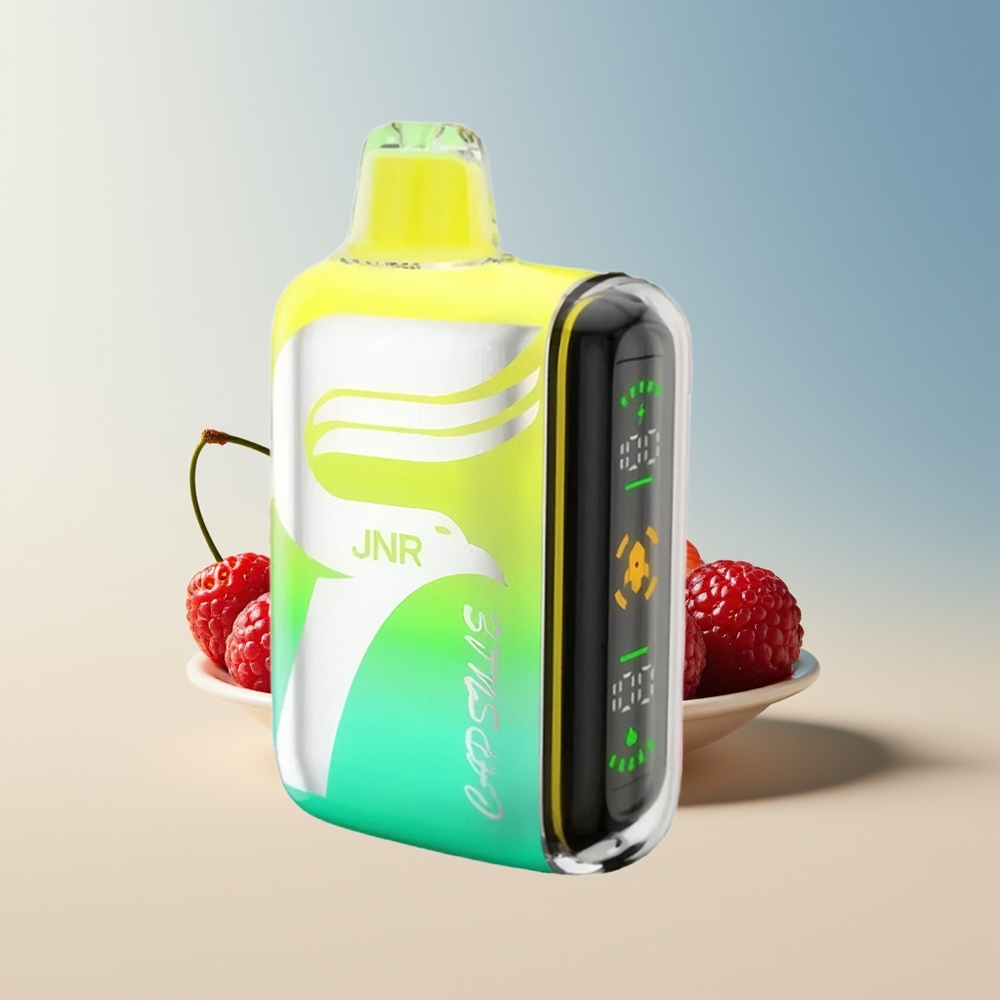 Veleprodaja Slovenija JNR Capsule 15000 Puffs 20ml Dvojna Jagoda Malina Češnja