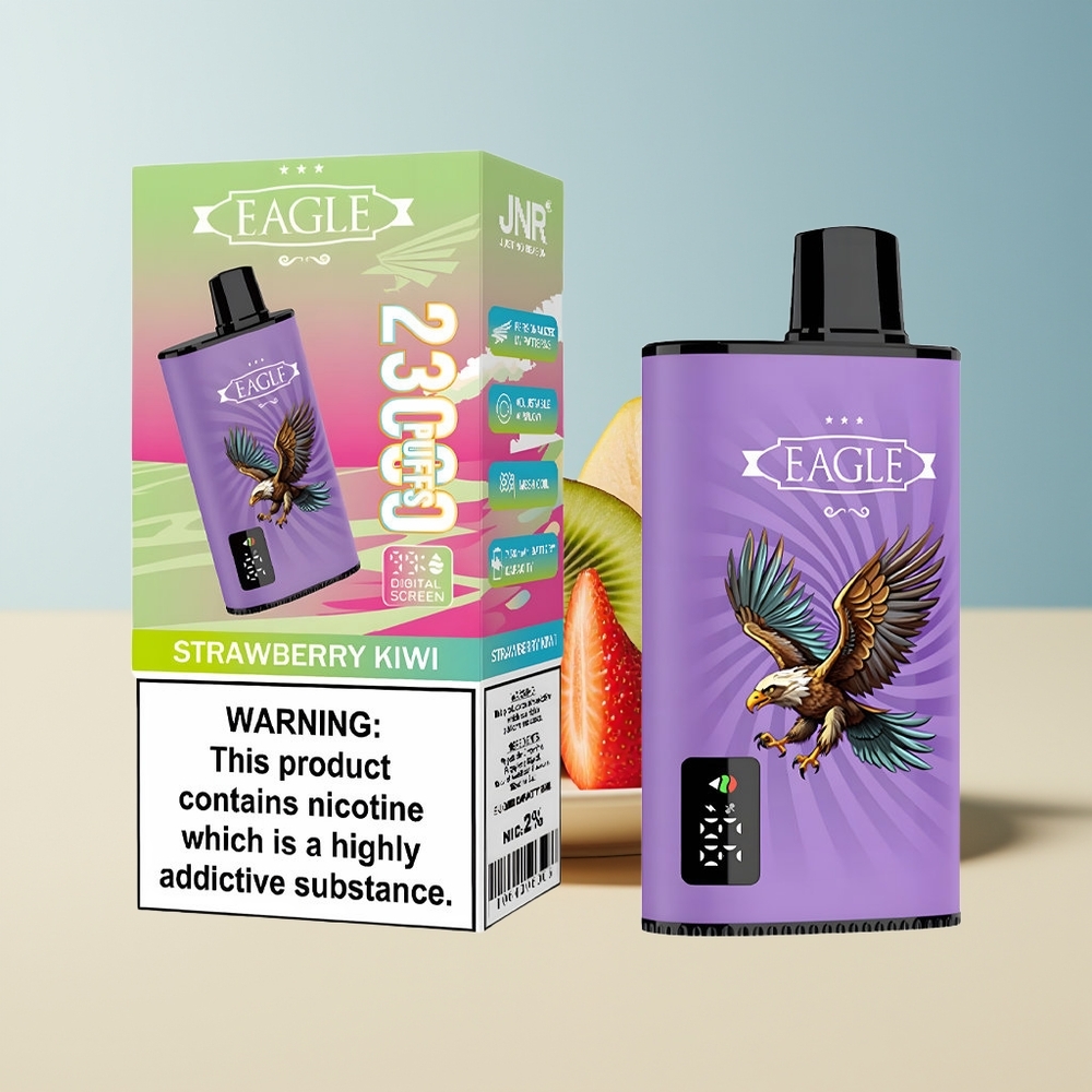 Veleprodaja Slovenija JNR EAGLE Smart 23000 Puffov Vape Jagoda Kivi 25ml 2  Nikotina