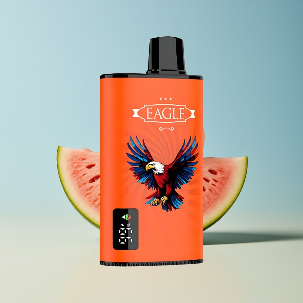 Veleprodaja Slovenija JNR EAGLE Smart 23000 Puffs Vape Melona Bubblegum 10ohm Mesh Coil 25ml e-Liquid Capacity