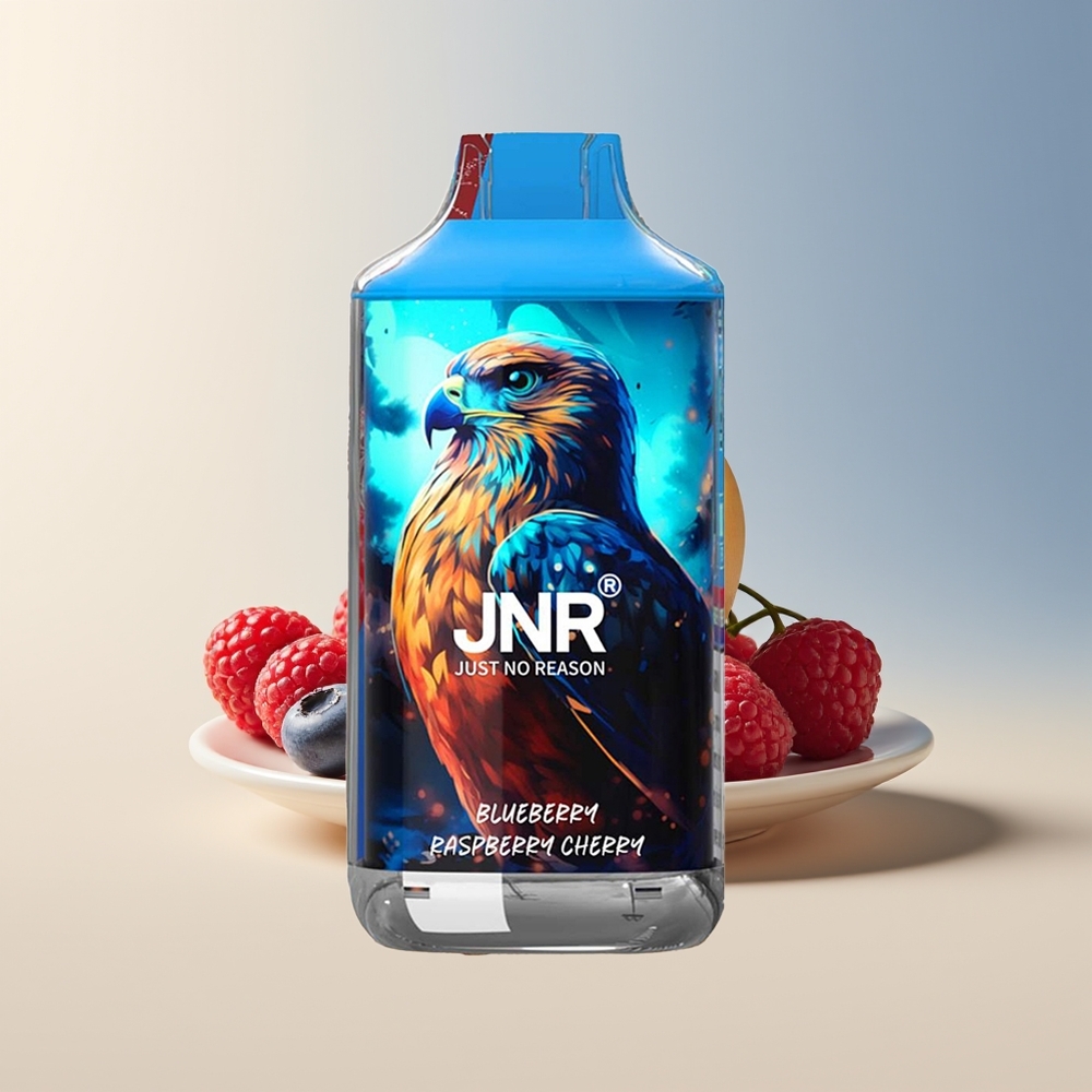 Veleprodaja Slovenija JNR Falcon 16000 Puffs Borovnica Malina Češnja Dual Mesh Coil Smart LED Display