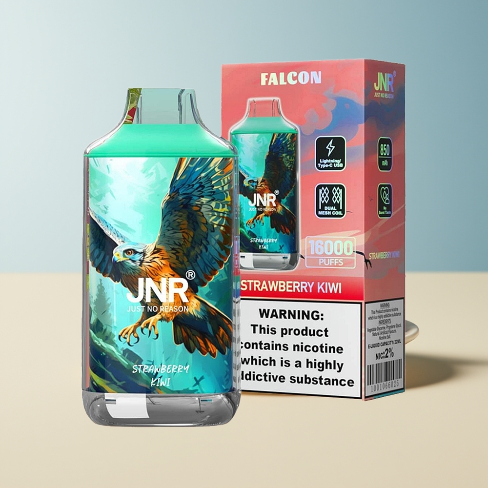 Veleprodaja Slovenija JNR Falcon 16000 Puffs Jagoda Kivi 850 mAh