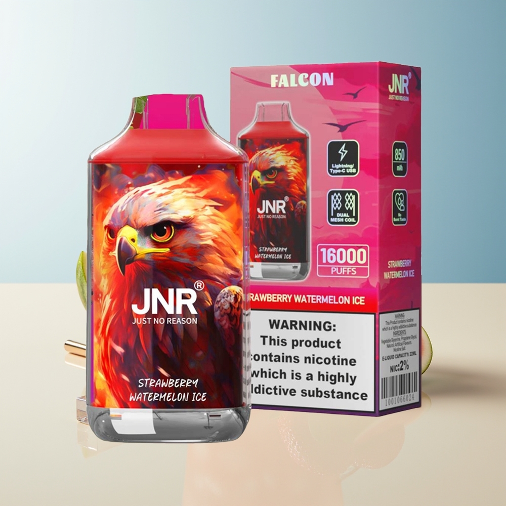 Veleprodaja Slovenija JNR Falcon 16000 Puffs Jagoda Lubenica Led 850 mAh