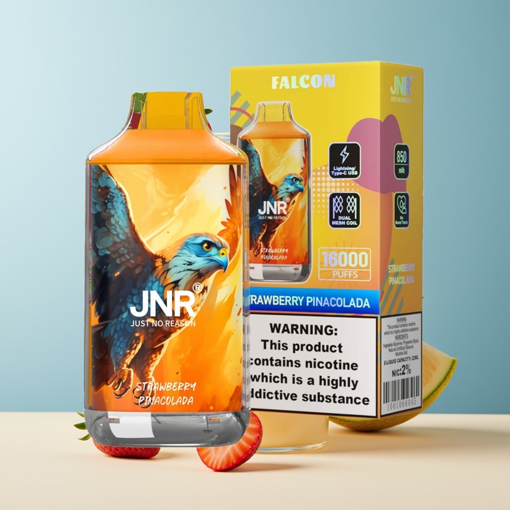 Veleprodaja Slovenija JNR Falcon 16000 Puffs Jagoda Pina Colada 850 mAh 22ml