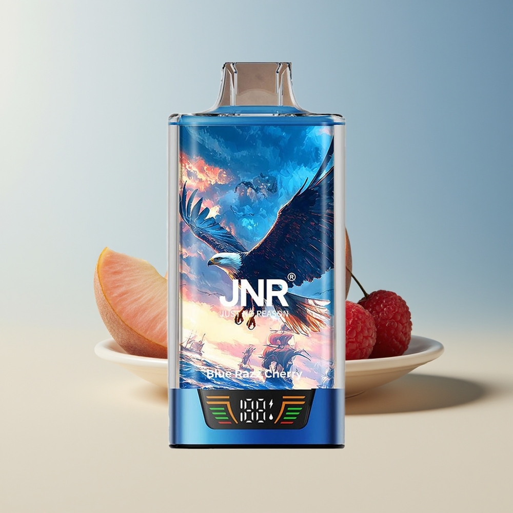 Veleprodaja Slovenija JNR Falcon Pro 28000 Modra Malina Češnja 30ml 950mAh