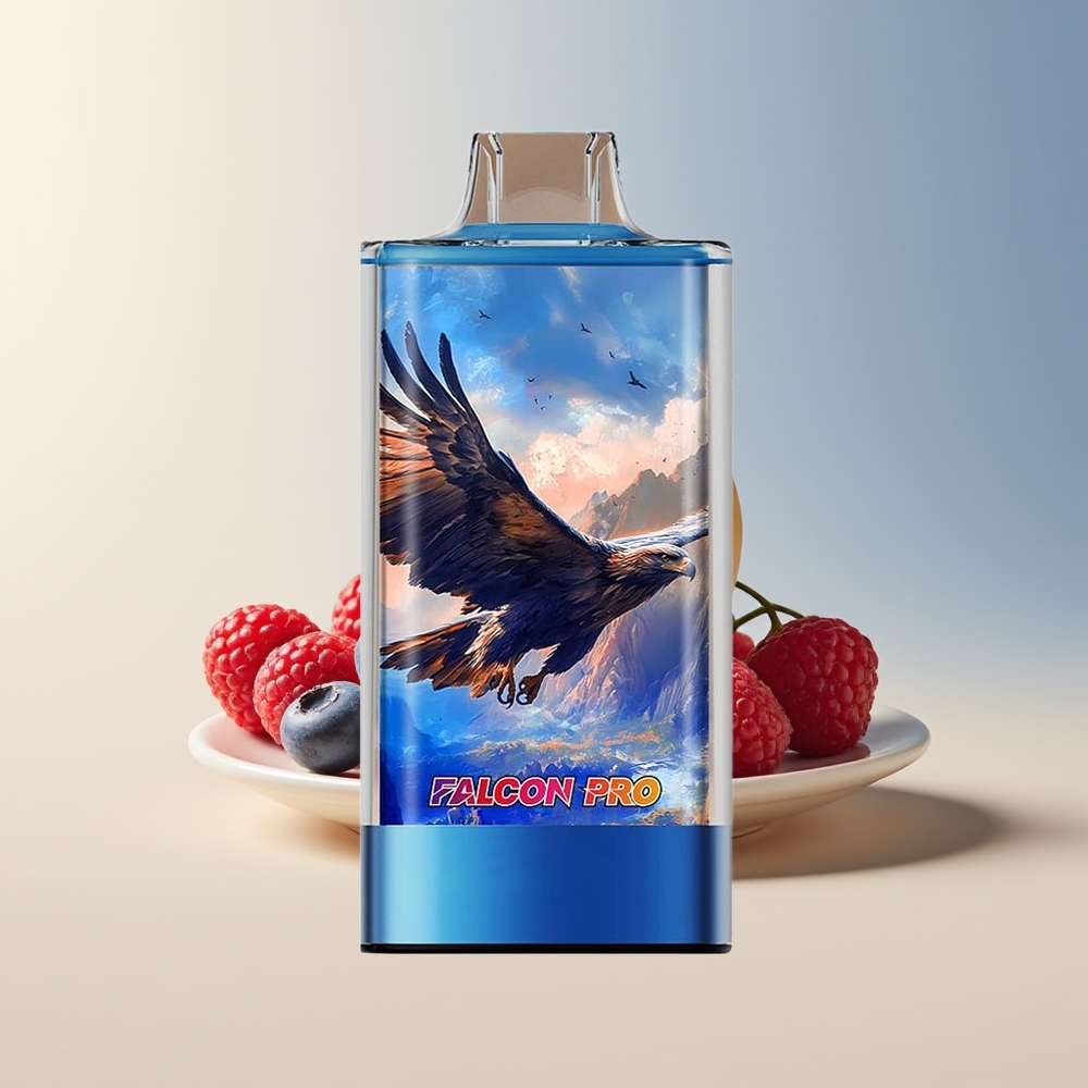 Veleprodaja Slovenija JNR Falcon Pro 28000 Puffs Borovnica Malina Češnja USB Type-C Smart Display