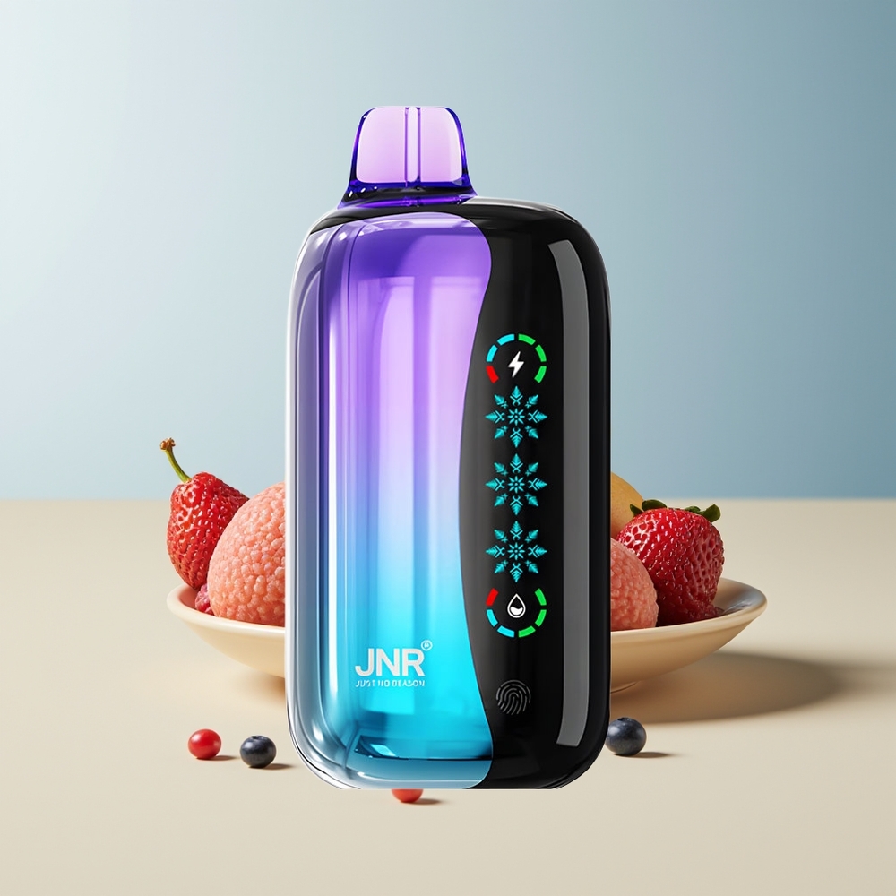 Veleprodaja Slovenija JNR Flex Ice 21000 Puff Nastavljiv Mešane Jagode Dual Mesh