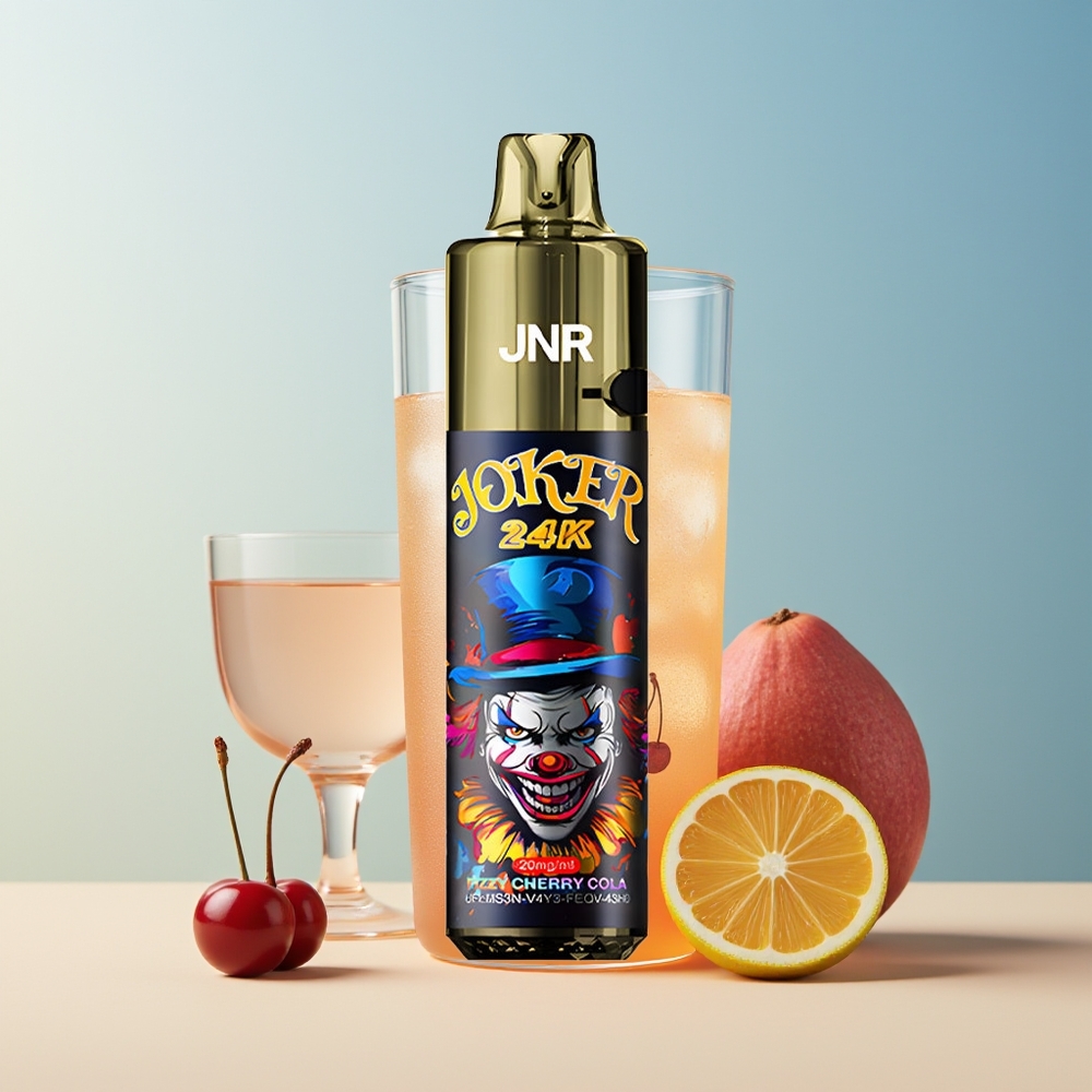 Veleprodaja Slovenija JNR Joker 24000 Puff Frizirna Češnjeva Kola 2 Nikotin Type-C Polnjenje