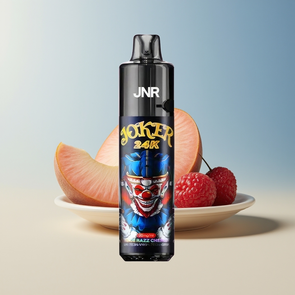 Veleprodaja Slovenija JNR Joker 24000 Puff Modra Malina Češnja 2+10ml 2 Nikotin