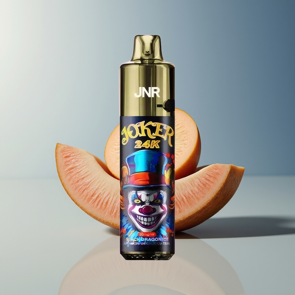 Veleprodaja Slovenija JNR Joker 24000 Puff Črni Zmaj Led 2 Nikotin 800mAh Baterija