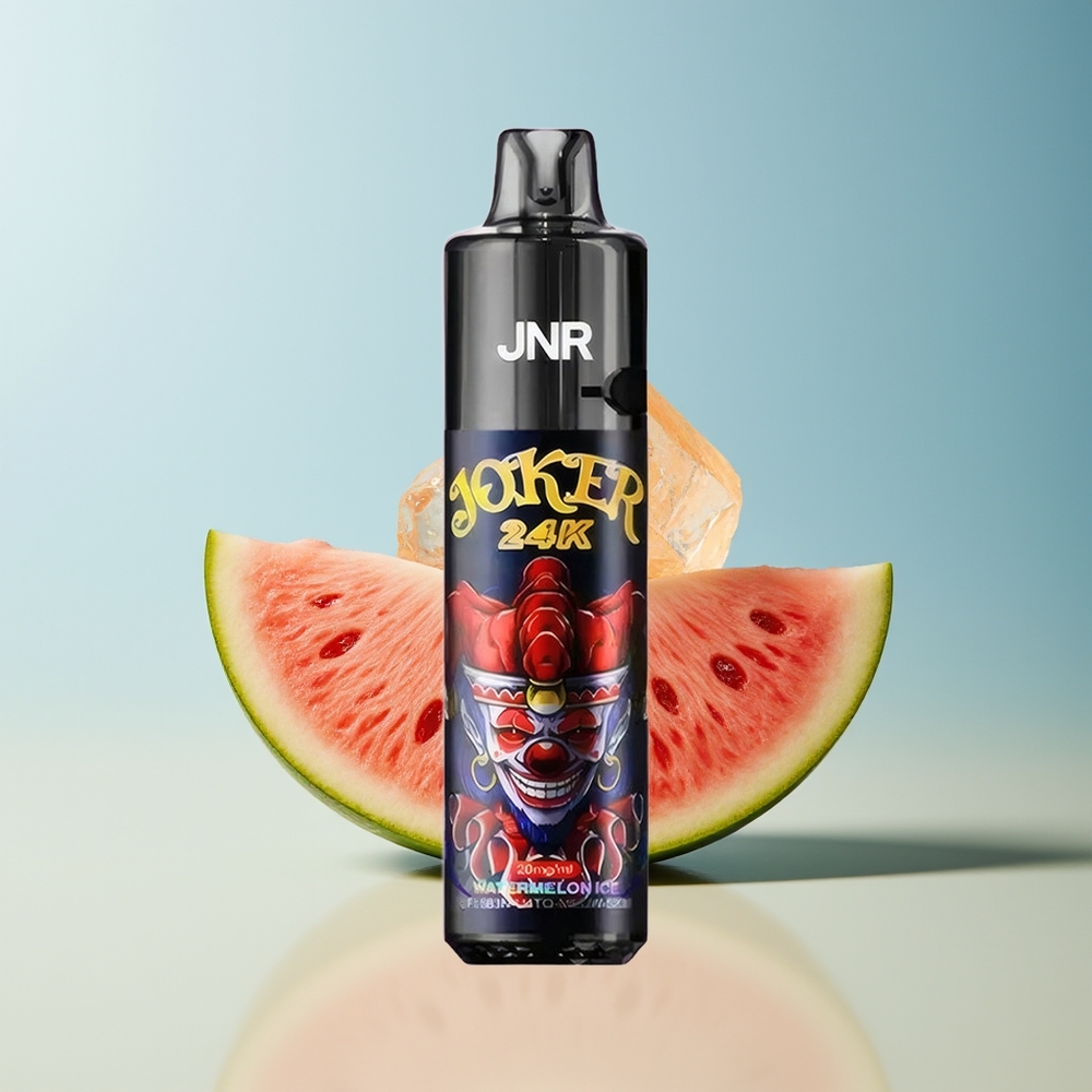 Veleprodaja Slovenija JNR Joker 24K Puffs 800mAh Lubenica Led Vape 2 nikotina