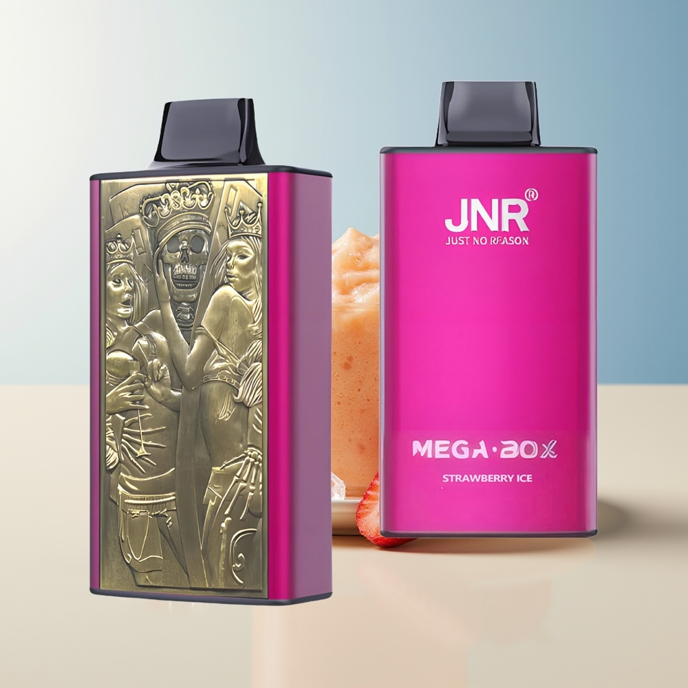 Veleprodaja Slovenija JNR Mega Box 25000 Puffov Vape Jagoda Led 30ml 850mAh