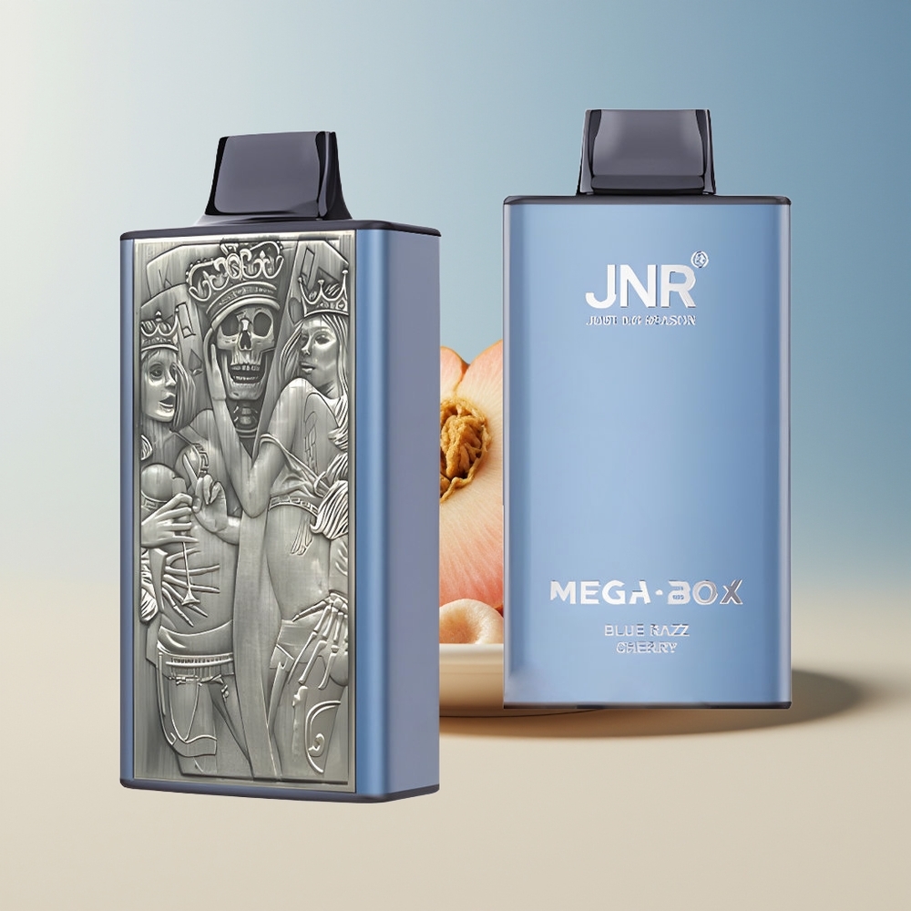 Veleprodaja Slovenija JNR Mega Box 25000 Puffov Vape Modra Malina Češnja 30ml 850mAh