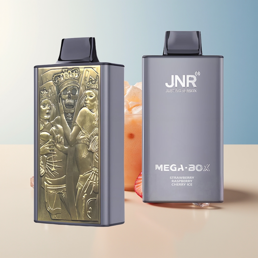 Veleprodaja Slovenija JNR Mega Box 25000 Puffs Dual Mesh Coil Jagoda Malina Češnja Led