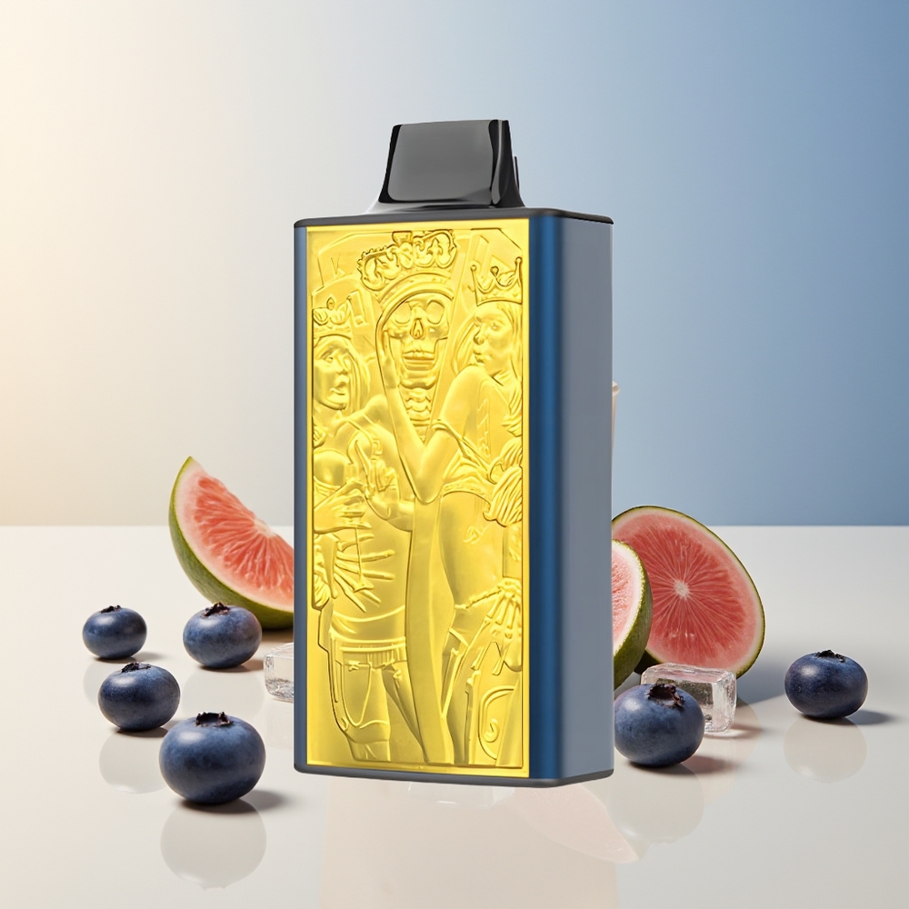 Veleprodaja Slovenija JNR Mega Box 25000 Pufi Borovnica Led 30ml Dual Mesh Coil