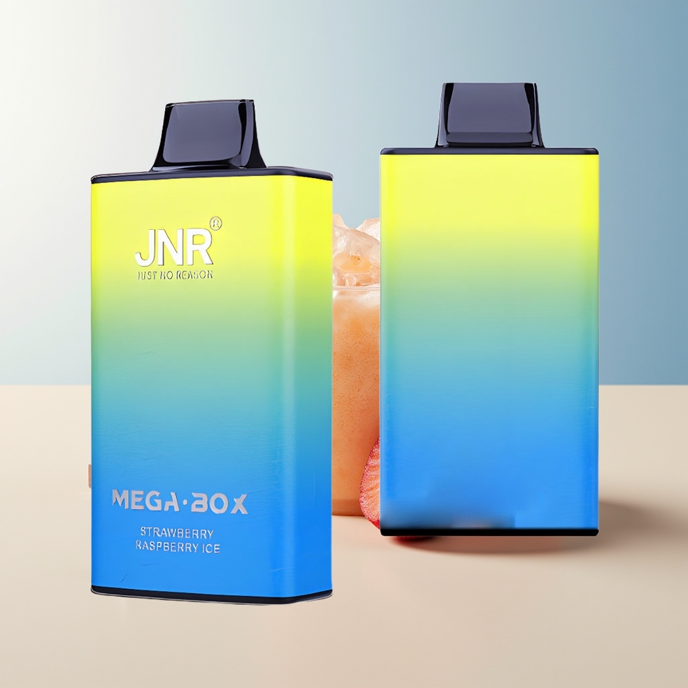 Veleprodaja Slovenija JNR Mega Box 25000 Pufi Dual Mesh Jagoda Malina Led