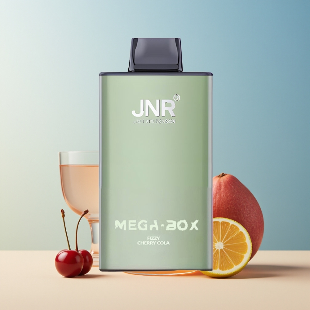 Veleprodaja Slovenija JNR Mega Box 25000 Pufi Gazirana Češnja Kola Dual Mesh Coil