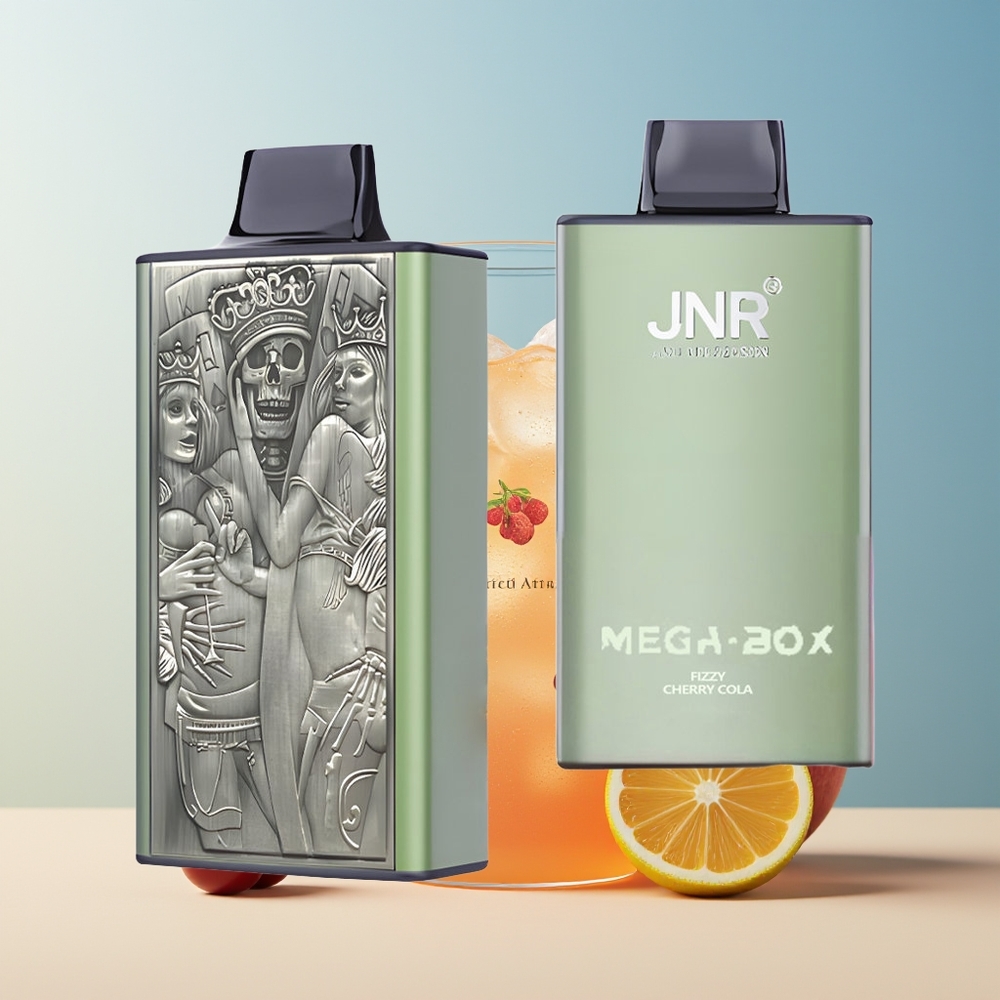 Veleprodaja Slovenija JNR Mega Box 25000 Pufi Gazirana Češnja Kola Dual Mesh Coil