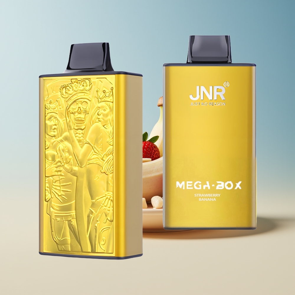 Veleprodaja Slovenija JNR Mega Box 25000 Pufov Vape Jagoda Banana 30ml E-tekočina