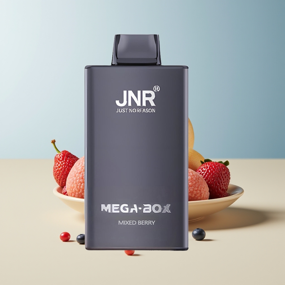 Veleprodaja Slovenija JNR Mega Box 25000 Pufov Vape Mešane Jagode 30ml Dual Mesh Coil