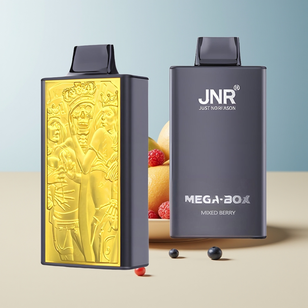 Veleprodaja Slovenija JNR Mega Box 25000 Pufov Vape Mešane Jagode 30ml Dual Mesh Coil