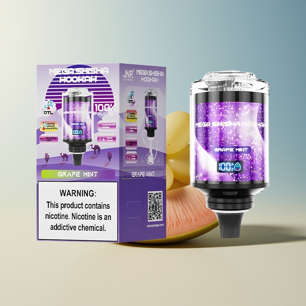 Veleprodaja Slovenija JNR Mega Shisha Hookah 100K 60ml Grozdje Meta