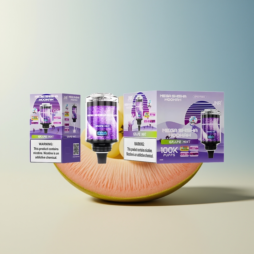 Veleprodaja Slovenija JNR Mega Shisha Hookah 100K 60ml Grozdje Meta