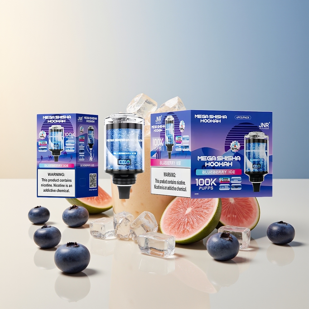 Veleprodaja Slovenija JNR Mega Shisha Hookah 100K Borovnični Led Interaktivni Pametni Zaslon