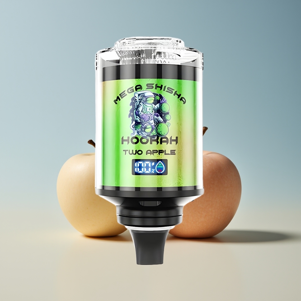 Veleprodaja Slovenija JNR Mega Shisha Hookah 100K Dve Jabolki Kompatibilnost z Namizjem 60ml Interaktivni Pametni Zaslon