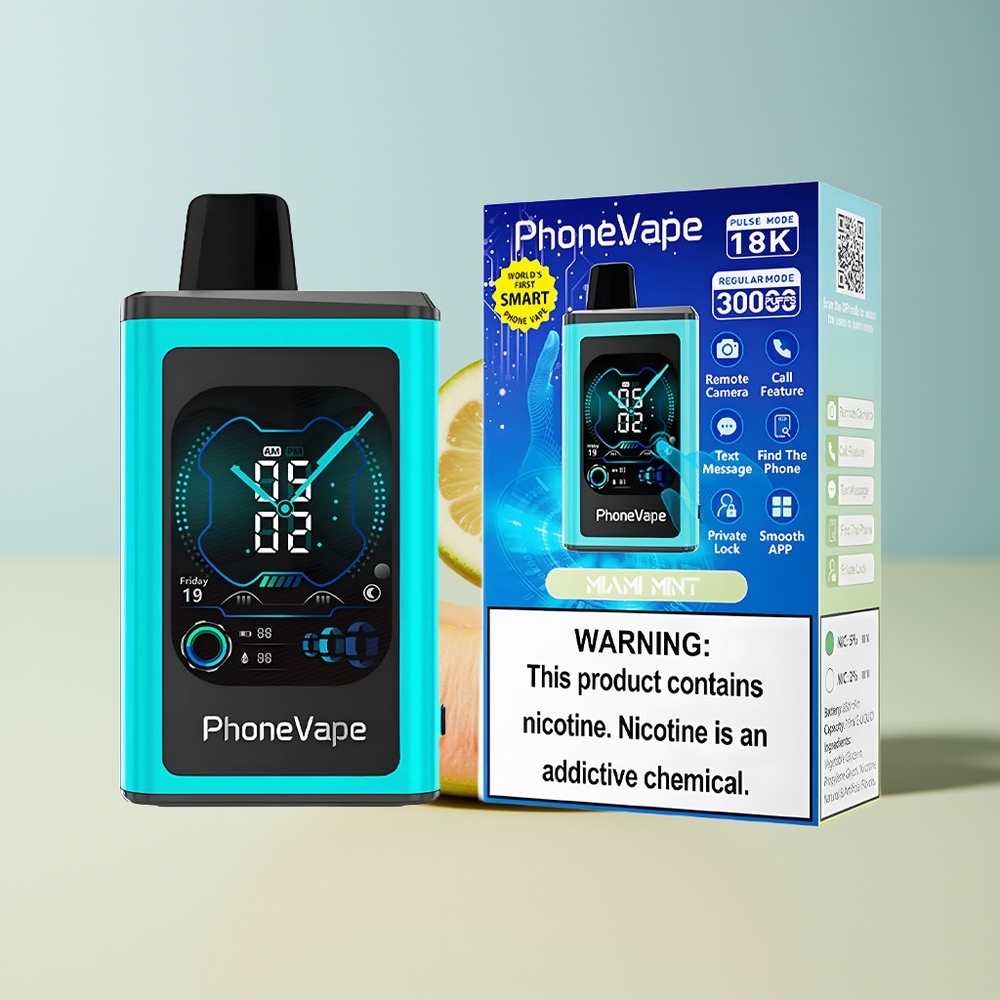 Veleprodaja Slovenija JNR PhoneVape 30000 pufov Vape Miami Meta Turbo Mode Lock Mode