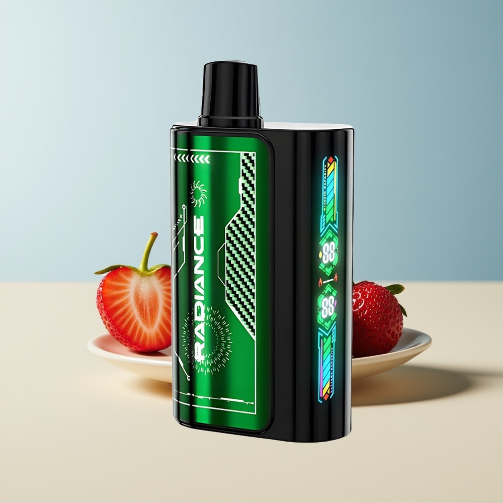 Veleprodaja Slovenija JNR Radiance 31000 Pufov Vape Jagoda Kivi 950 mAh Type-C