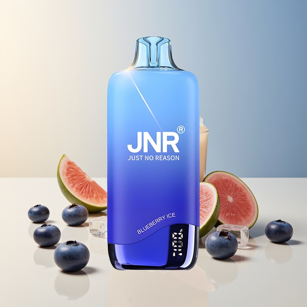 Veleprodaja Slovenija JNR Rainbow 10500 Puffs Borovnica Led 18ml 08ohm Mesh Coil