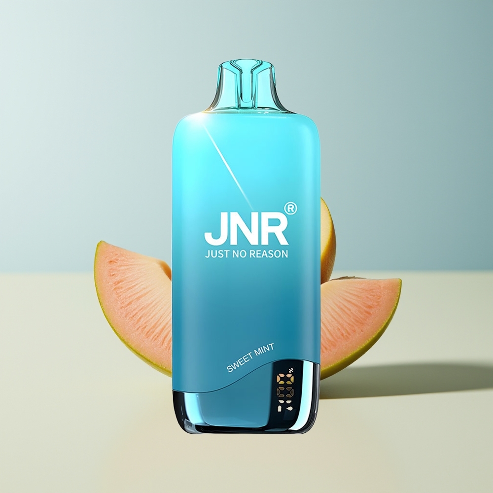 Veleprodaja Slovenija JNR Rainbow 10500 Puffs Vape Sladka Meta 18ml Mesh Coil